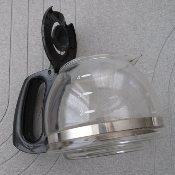 Continental Coffee Carafe Black Lid & handle four (4) to 5 Cups CAPACITY - Picture 3 of 5